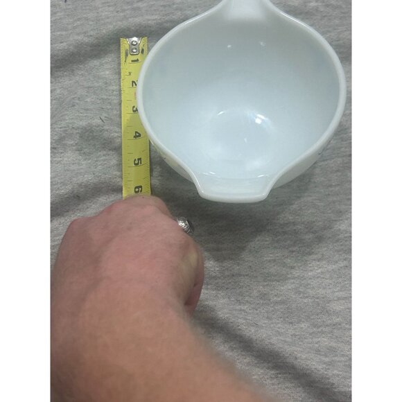 Vintage Pyrex 1 1/2 Pint Blue Snowflake Garland Mixing Bowl - Picture 7 of 7